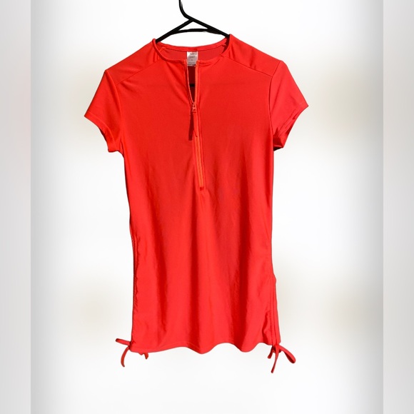 Basic: Neon Orange / Pink Activewear Top - Picture 9 of 16